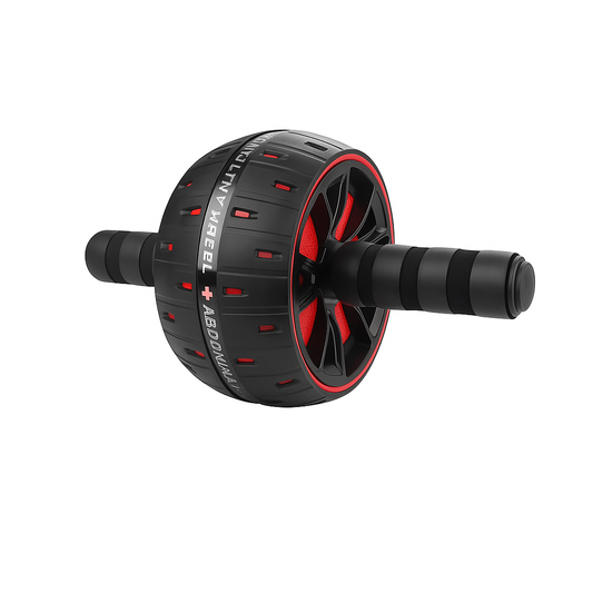 FitCrush™ CoreMax Ab Roller – Anti-Slip Single Wheel Trainer